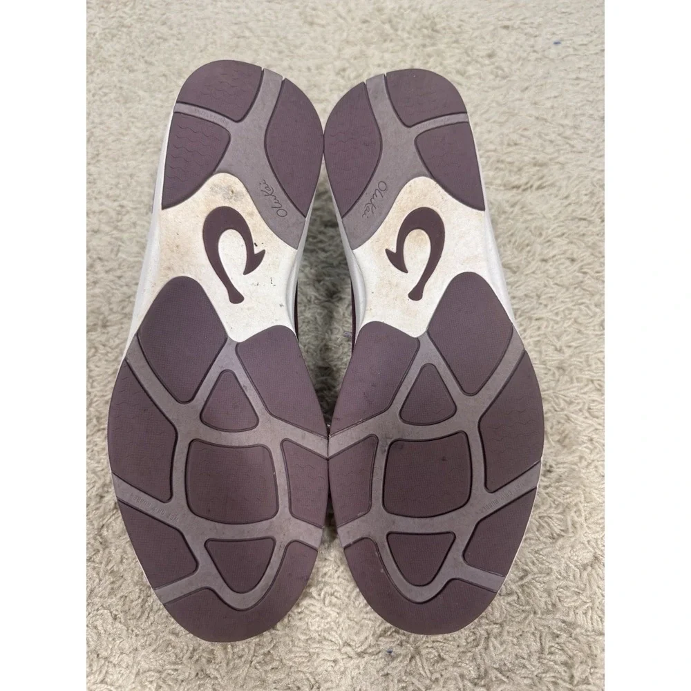 Olukai Women's Mikili Purple Slip On Waterproof Deck Boat Beach Shoes Size 9.5 M